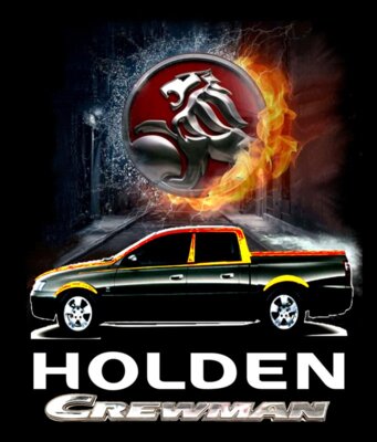 Holden Crewman Forged in Fire Teeshirt